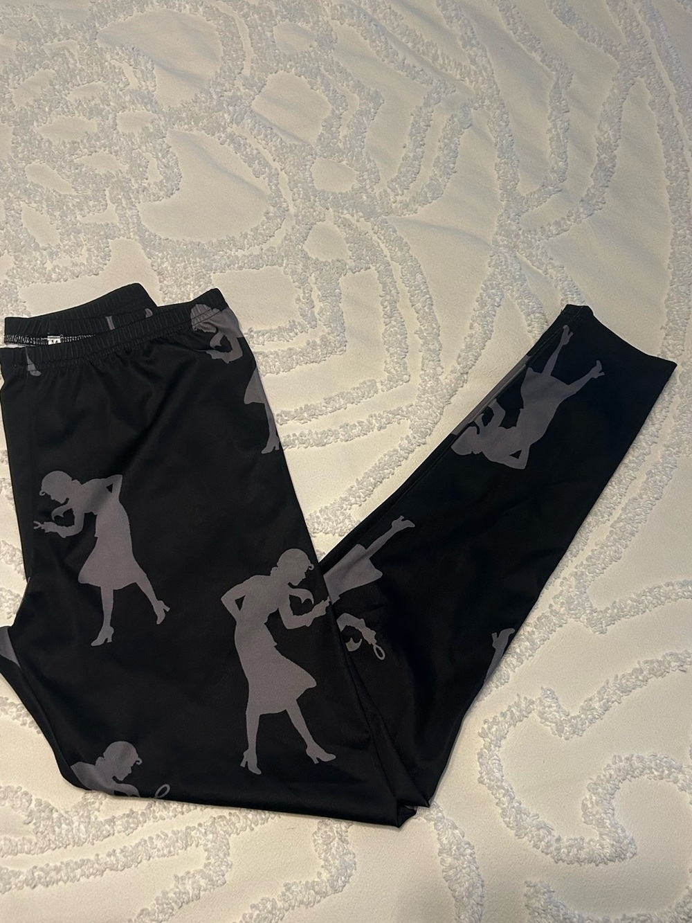 Nancy Drew Black Leggings
